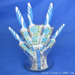 厨房的艺术伙伴 六件套不锈钢组合刀具套装，家用与礼赠的智慧之选